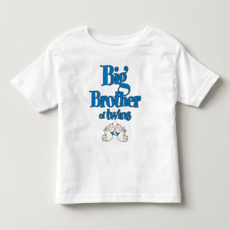 T-shirt Pour Les Tous Petits Big Brother de Twin Boys Tee