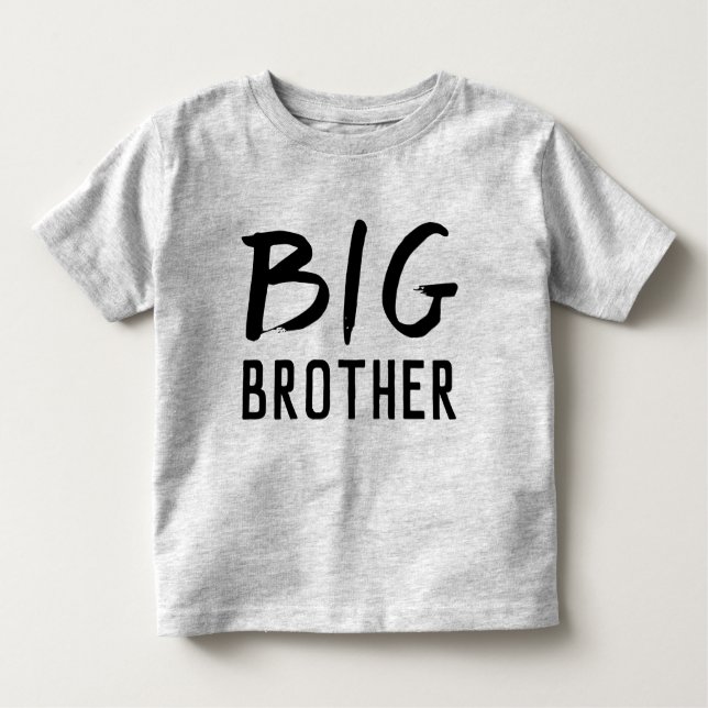 T-shirt Pour Les Tous Petits Big Brother | Moderne tendance et élégant (Devant)