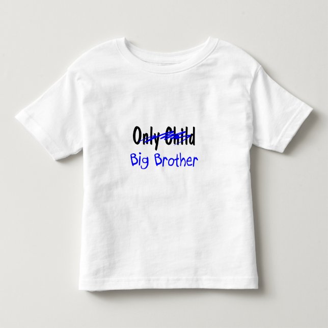 T-shirt Pour Les Tous Petits Big Brother (Plus Que L'Enfant) (Devant)
