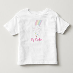 T-shirt Pour Les Tous Petits Big Brother Rainbow