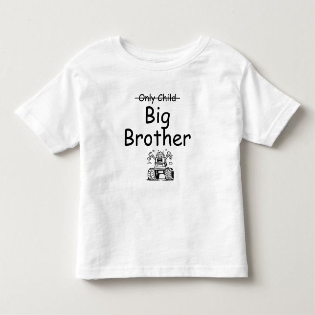 T-shirt Pour Les Tous Petits Big Brother Shirt (Devant)