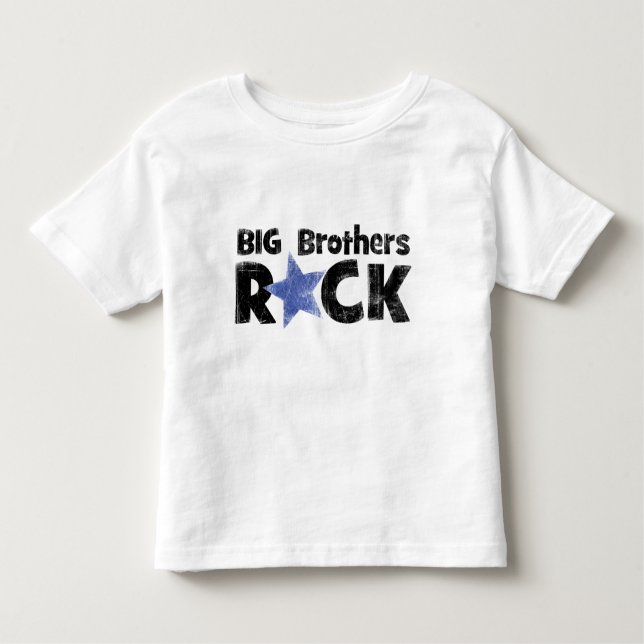 T-shirt Pour Les Tous Petits Big Brothers Rock (Devant)