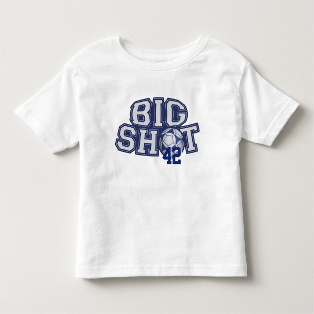 T-shirt Pour Les Tous Petits Big Shot Soccerball (Devant)
