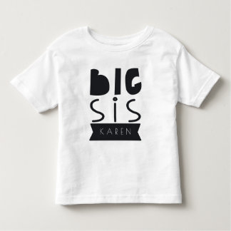 T-shirt Pour Les Tous Petits Big Sis and Lil Sis set