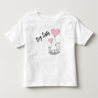 T-shirt Pour Les Tous Petits Big Sister Gift