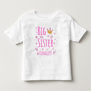 T-shirt Pour Les Tous Petits Big Sister III