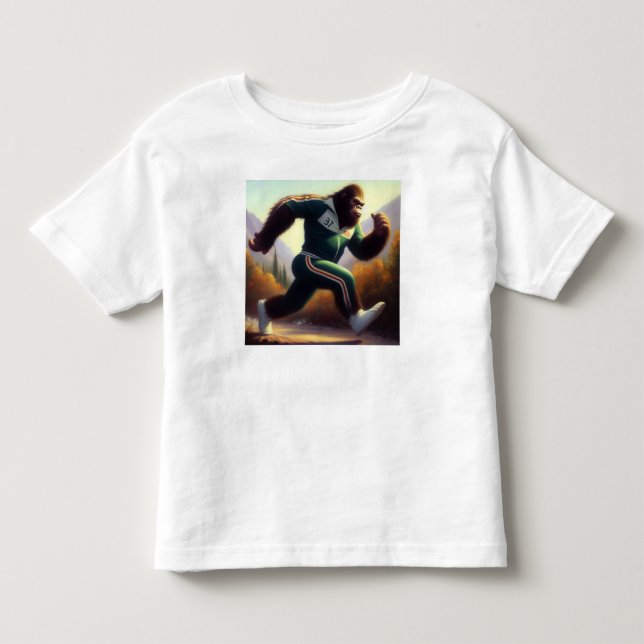 T-shirt Pour Les Tous Petits Bigfoot en cours (Devant)