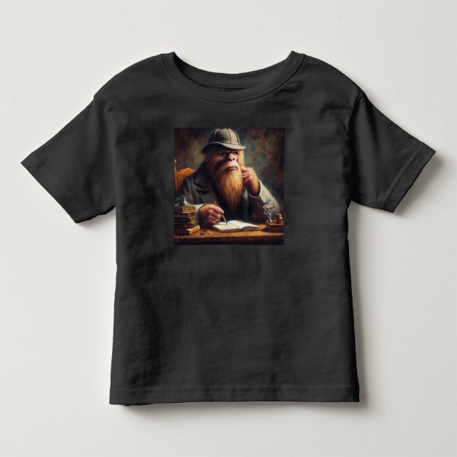 T-shirt Pour Les Tous Petits Bigfoot Sherlock Holmes (Devant)