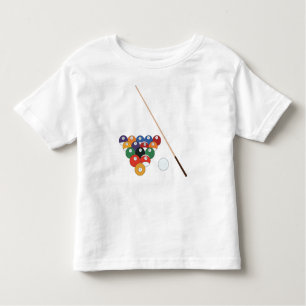 T-shirt Pour Les Tous Petits Billiard