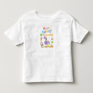 T-shirt Pour Les Tous Petits Birthday Mode Fully On
