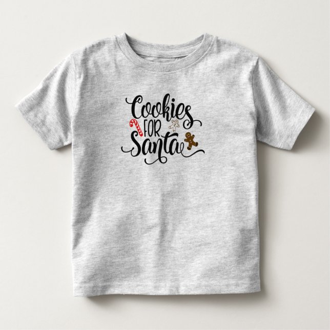 T-shirt Pour Les Tous Petits Biscuits pour la chemise lunatique des textes | (Devant)