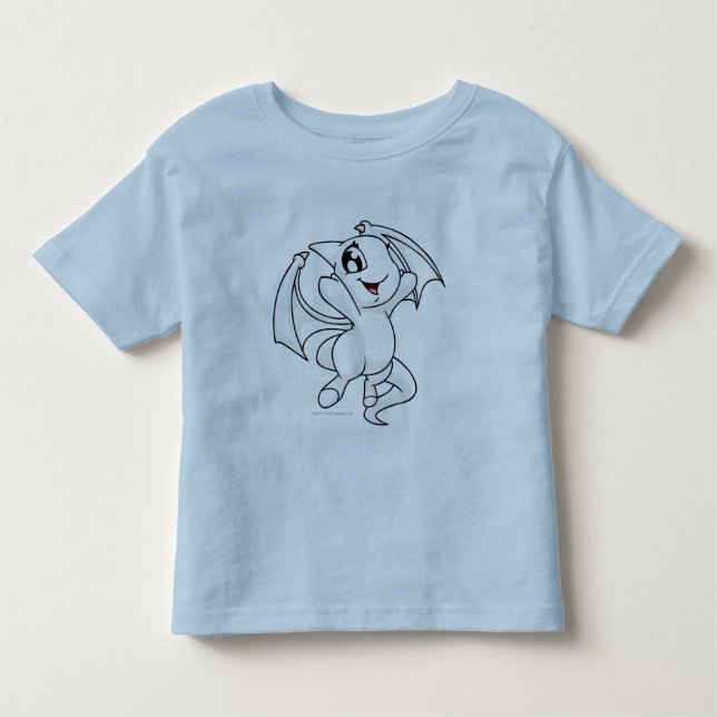 T-shirt Pour Les Tous Petits Blanc de Shoyru (Devant)