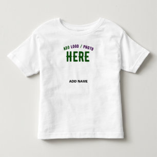 T-SHIRT POUR LES TOUS PETITS BLANC PERSONNALISABLE MODERNE DE MARQUE VÉRIFIÉ ST