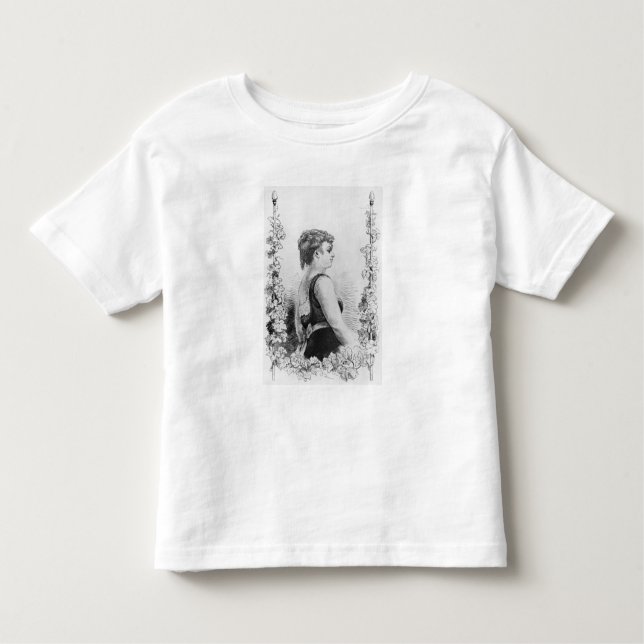 T-shirt Pour Les Tous Petits Blanche d'Antigny (Devant)