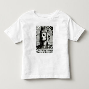 T-shirt Pour Les Tous Petits Blanche de Castille Queen de la France