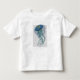 T-shirt Pour Les Tous Petits Bleu méduse