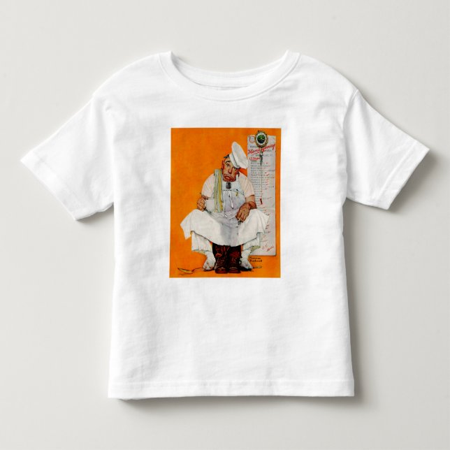 T-shirt Pour Les Tous Petits Bleus de jour de thanksgiving (Devant)