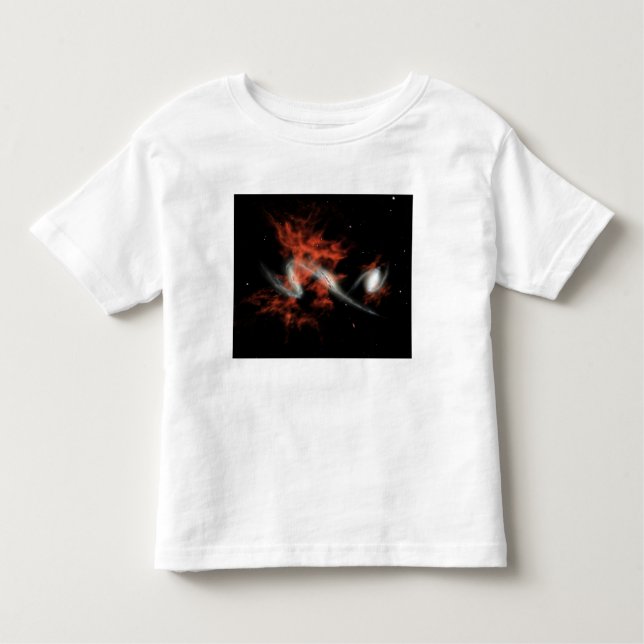 T-shirt Pour Les Tous Petits Blobs galactiques géants (Devant)