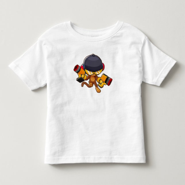 T-shirt Pour Les Tous Petits bloons td 6 (Devant)