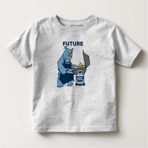 T-shirt Pour Les Tous Petits Blue Rhino "Future Griller"