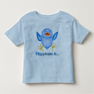 T-shirt Pour Les Tous Petits Bluebird de bonheur
