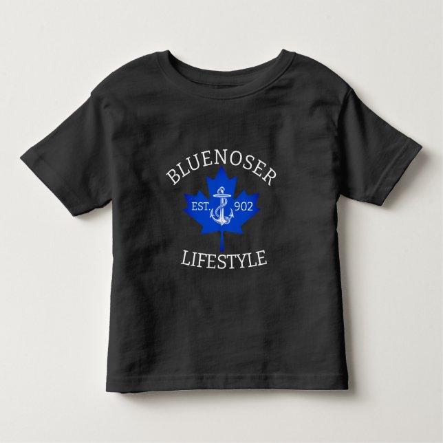 T-shirt Pour Les Tous Petits Bluenoser Lifestyle Feuille d'érable 902 Eh ! (Devant)