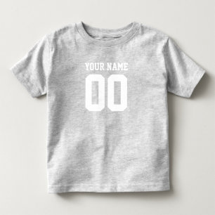 T-shirt Pour Les Tous Petits Body personnalisé avec numéro pour bébé, maillot d