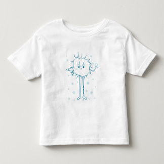 T-shirt Pour Les Tous Petits Bogue de Snowflake malin