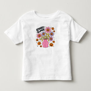 T-shirt Pour Les Tous Petits Boho Fleur d'Halloween PNG
