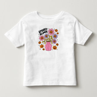 T-shirt Pour Les Tous Petits Boho Fleur d'Halloween PNG