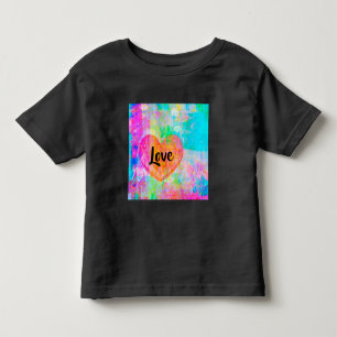 T-shirt Pour Les Tous Petits Boho Heart Love