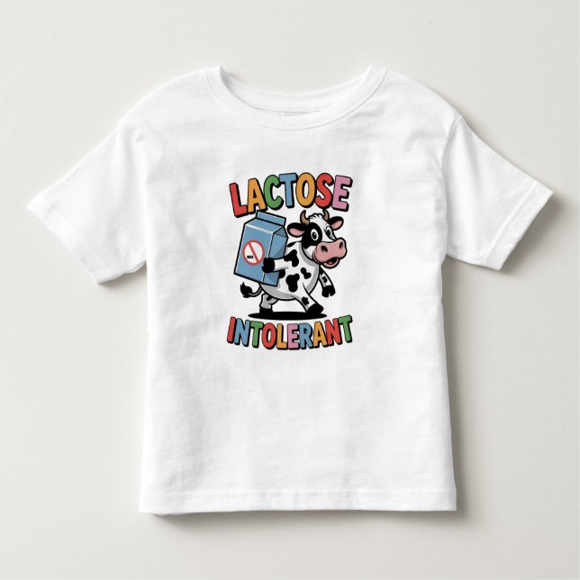 T-shirt Pour Les Tous Petits Boire du lait drôle mème sarcastique (Devant)
