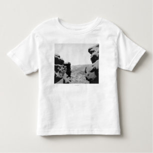 T-shirt Pour Les Tous Petits Bois mort comme vu de la photographie blanche de