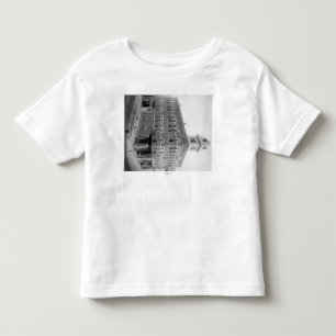 T-shirt Pour Les Tous Petits Bois mort, photographie d'hôtel de ville du Dakot