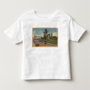 T-shirt Pour Les Tous Petits Boise, identification - vue de parc capital et