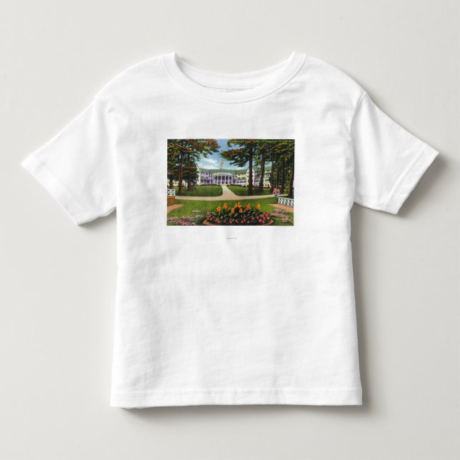 T-shirt Pour Les Tous Petits Bolton débarquant la vue extérieure de l'hôtel de (Devant)
