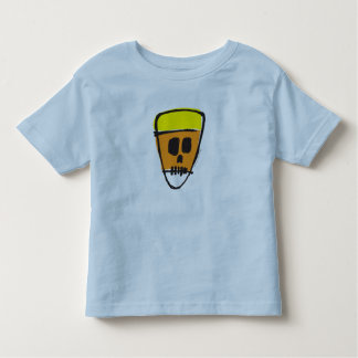 T-shirt Pour Les Tous Petits Bonbons au maïs de sort malheureux pour l'enfant