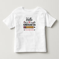 Bonjour maternelle personnalisé retour à l'école