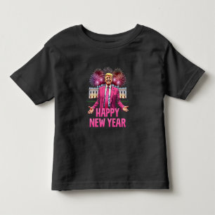 T-shirt Pour Les Tous Petits Bonne année Eve Trump Résolution 2025