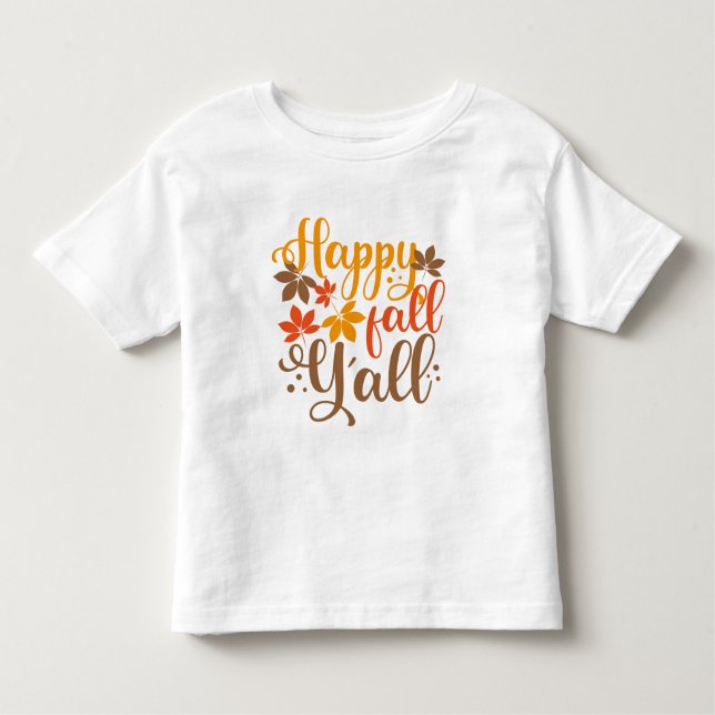 T-shirt Pour Les Tous Petits Bonne Chute à tous (Devant)