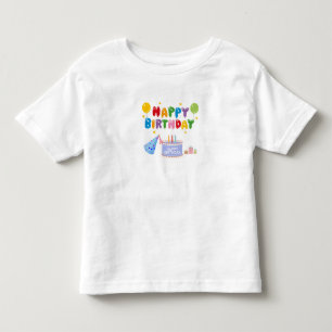 T-shirt Pour Les Tous Petits Bonne fête de l'ours d'anniversaire" ou "Ours d'an