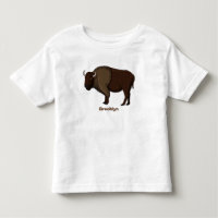 Bonne illustration de bison américain
