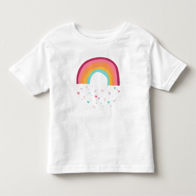 T-shirt Pour Les Tous Petits Bonne magie arc-en-ciel (Devant)