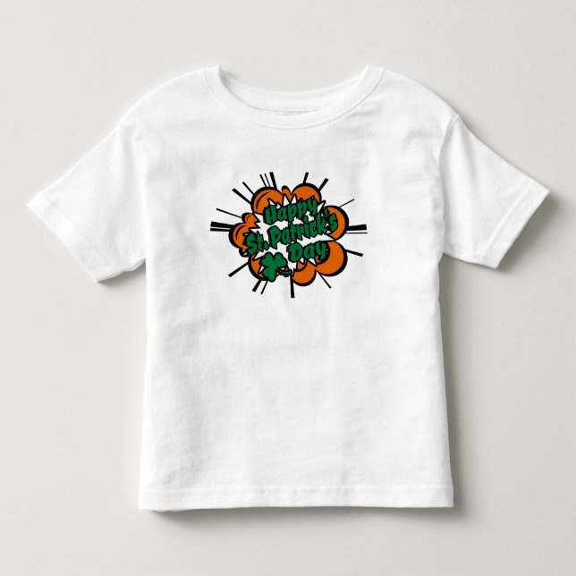 T-shirt Pour Les Tous Petits Bonne Saint Patrick's Day (Devant)