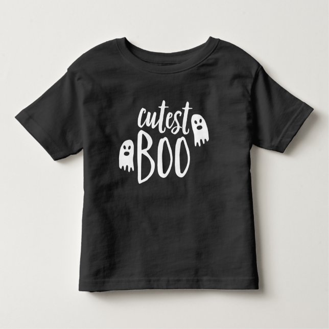 T-shirt Pour Les Tous Petits Boo de coupe | Halloween (Devant)