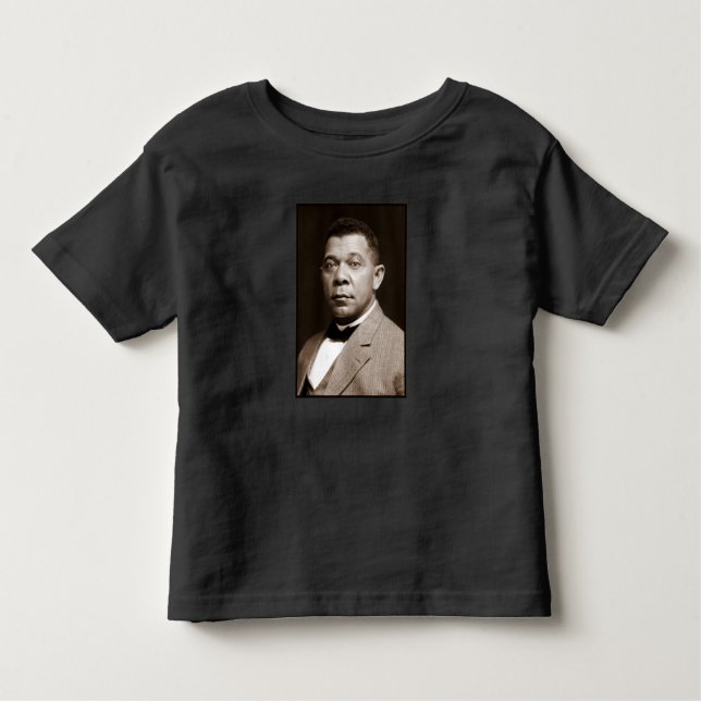 T-shirt Pour Les Tous Petits Booker Washington : African American Educator (Devant)