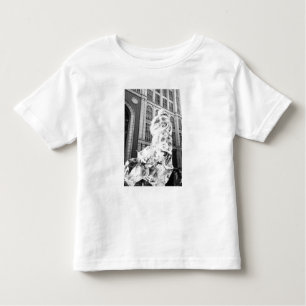 T-shirt Pour Les Tous Petits Boston, MA USA, un coureur à Foil Boston Marathon