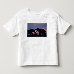 T-shirt Pour Les Tous Petits Botswana, parc national de Chobe, Éléphants