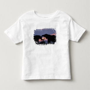 T-shirt Pour Les Tous Petits Botswana, parc national de Chobe, Éléphants