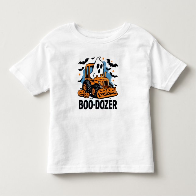 T-shirt Pour Les Tous Petits Bouf-Dozer (Devant)